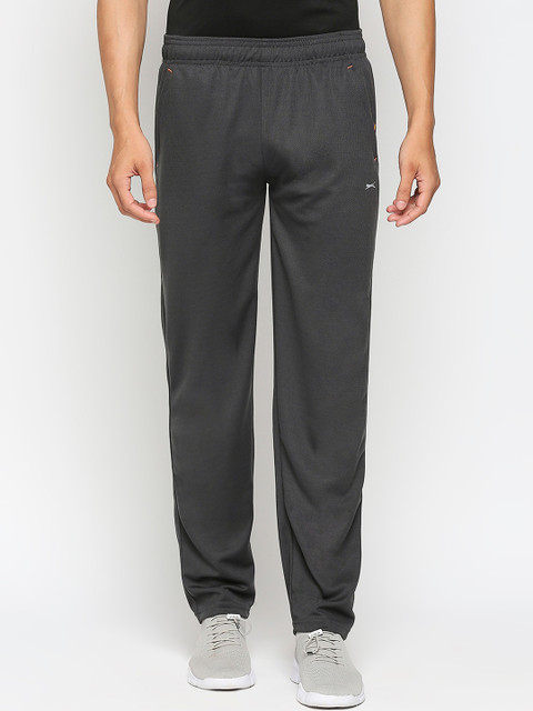 

Black Panther Men Charcoal Grey Solid Track Pants
