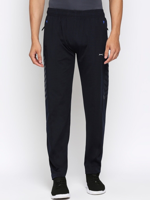 

Black Panther Men Navy Blue Solid Track Pants