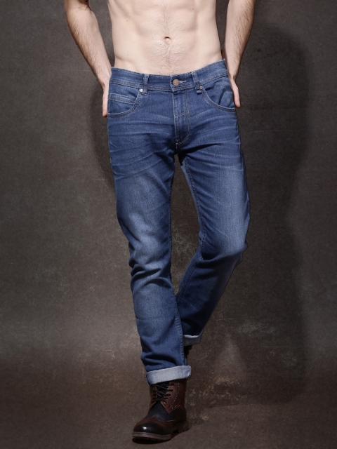 

Roadster Men Blue Skinny Fit Mid-Rise Clean Look Jeans