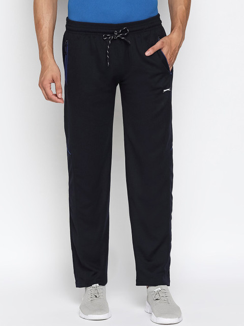 

Black Panther Men Black Solid Act-Fit Track Pants