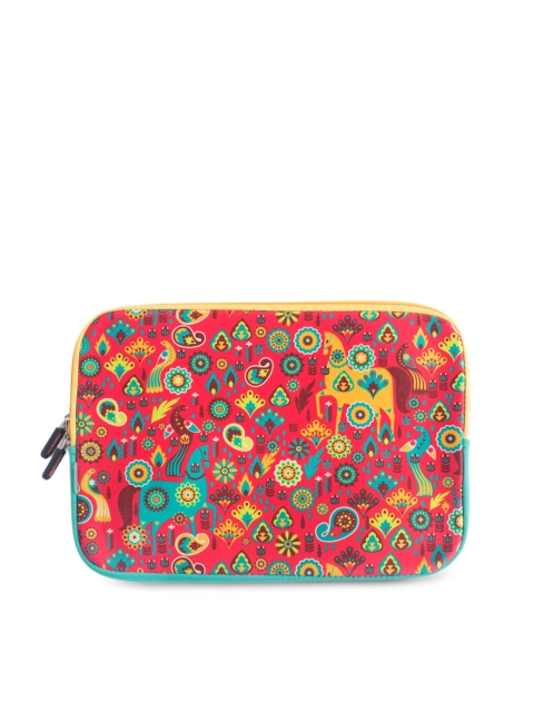 

Chumbak Unisex Multicoloured Printed Laptop Sleeve, Multi