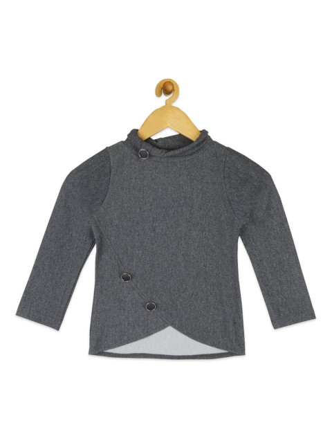 

Tiny Girl Grey Regular Top