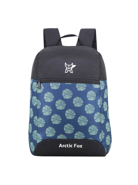 

Arctic Fox Unisex Blue & Black Tuition Dart Bark Graphic Backpack