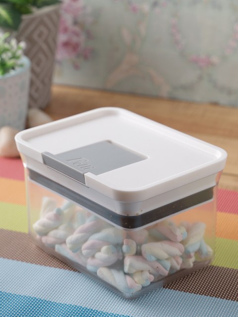 

Felli Transparent & Grey Solid Food Container