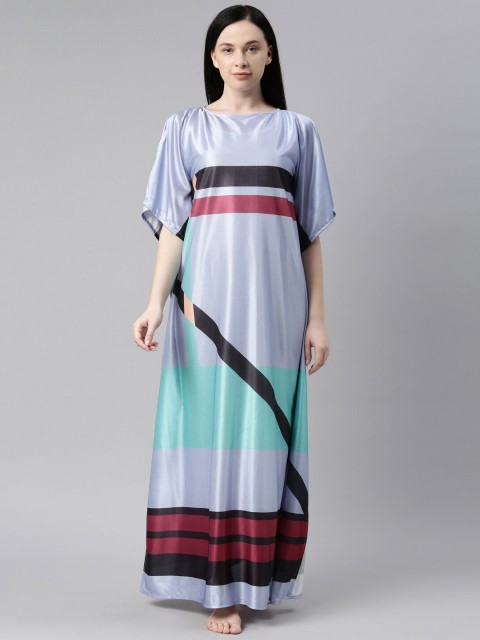 

Bailey sells Grey Striped Satin Maxi Nightdress