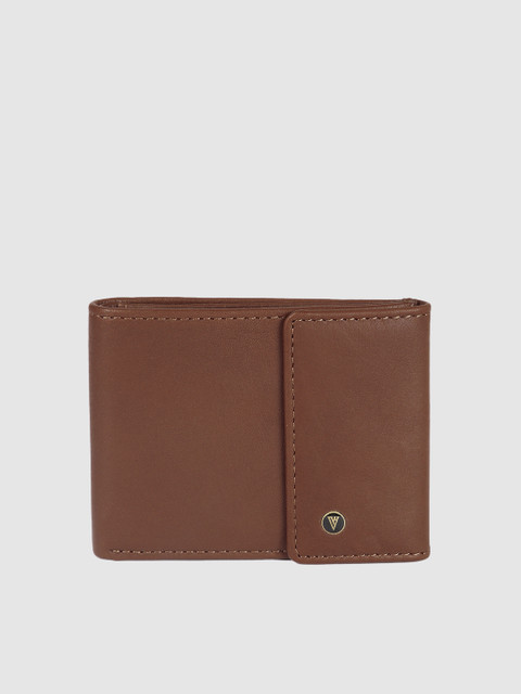 

Van Heusen Men Brown Leather Two Fold Wallet