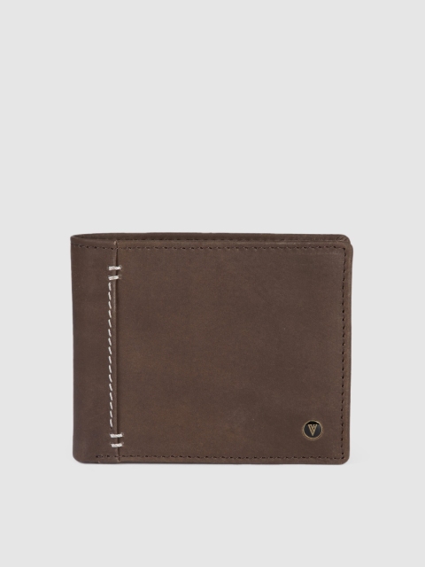 

Van Heusen Men Brown Leather Two Fold Wallet
