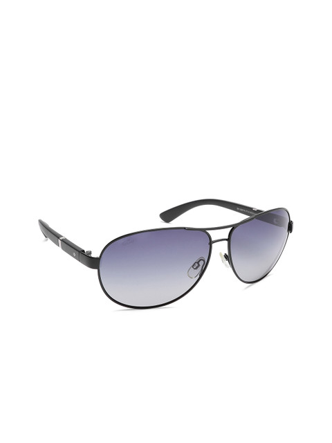 

Sprint Men Blue Lens & Black Aviator Sunglasses with Polarised Lens 12057 PL TT C1 S