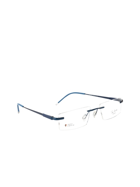 

Ted Smith Unisex Blue Rimless Rectangle Frames TS-57451_BLU