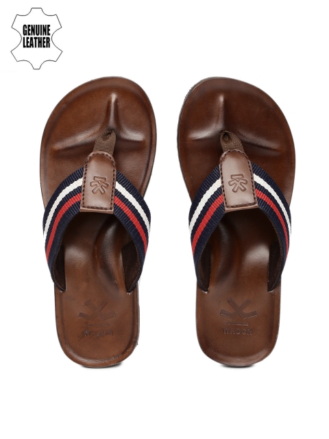 

WROGN Men Navy & White Sandals, Navy blue