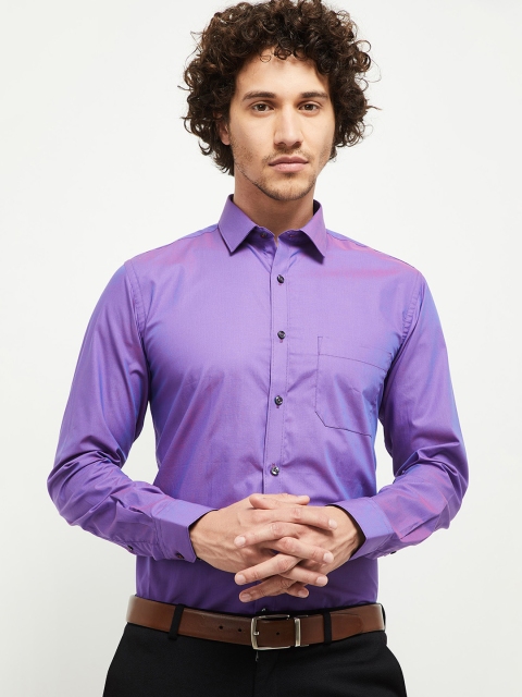 

max Men Lavender Formal Shirt
