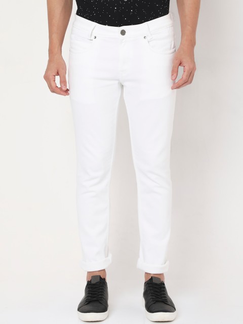 

Mufti Men White Slim Fit Stretchable Jeans