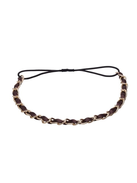 

Stoln Girls Brown & Gold-Toned Hairband