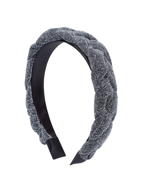 

Stoln Girls Silver-Toned & Black Hairband