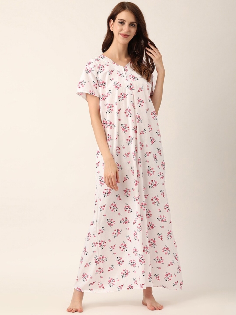 

V2 Value & Variety Pink Printed Maxi Nightdress