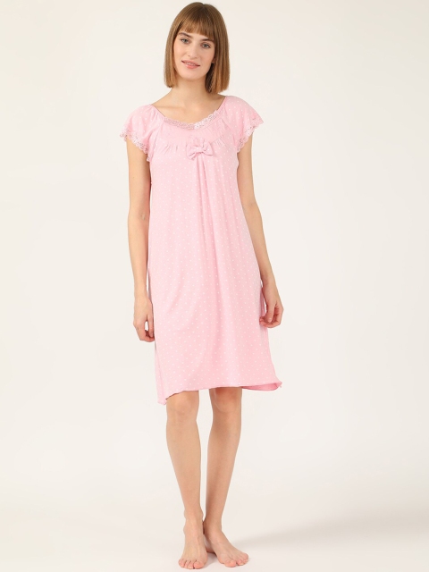 

V2 Value & Variety Pink Printed Nightdress