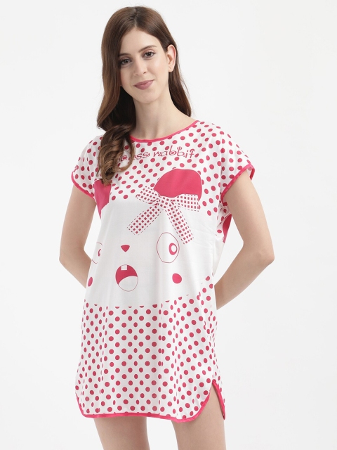 

V2 Value & Variety Pink Printed Nightdress