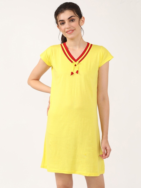 

V2 Value & Variety Yellow Nightdress