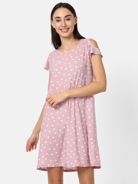 

V2 Value & Variety Pink Printed Nightdress