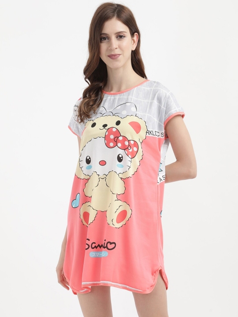 

V2 Value & Variety Pink Printed Nightdress