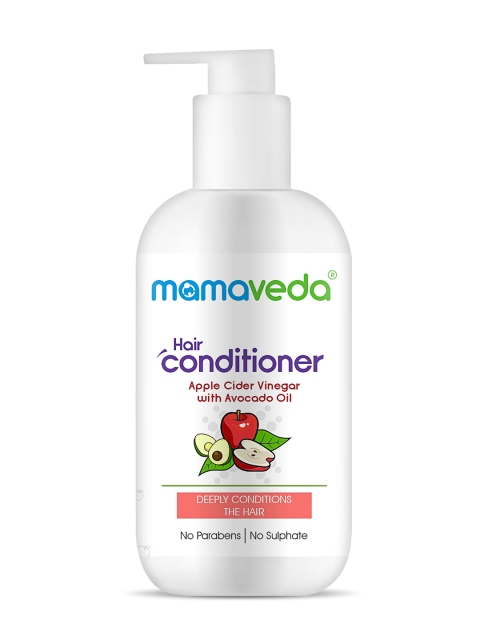 

Mamaveda Apple Cider Vinegar Hair Conditioner with Avacado - 250ml, White