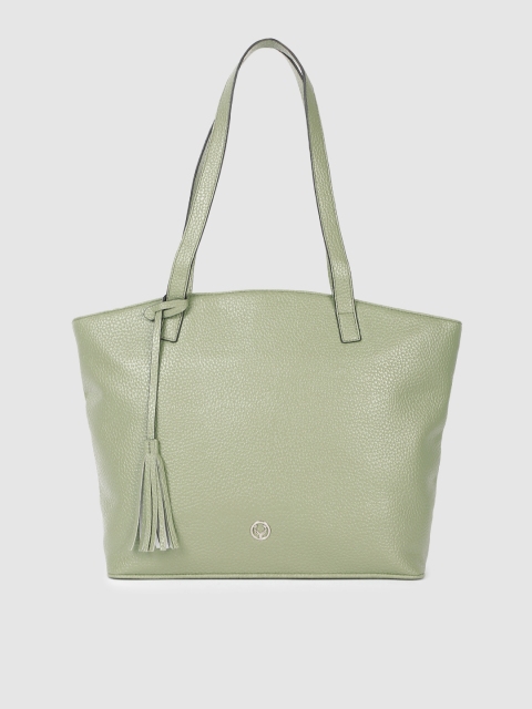 

Allen Solly Mint Green Solid Shoulder Bag