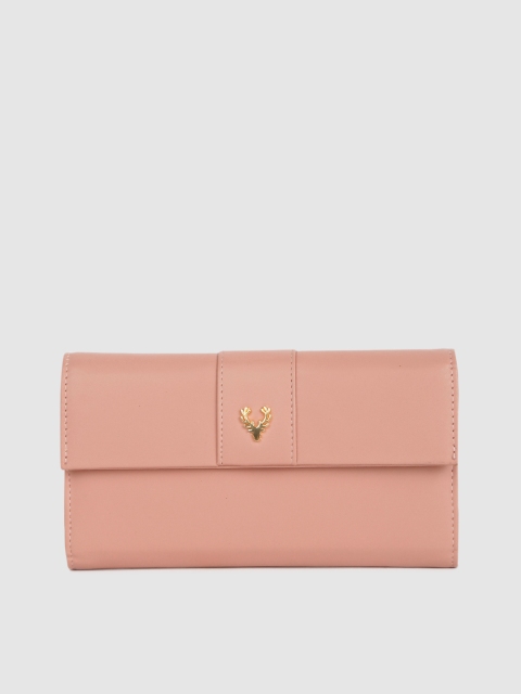 

Allen Solly Women Pink Three Fold Wallet