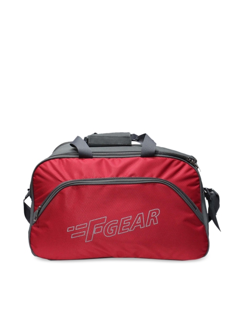 

F Gear Red Polyester Duffel Bag