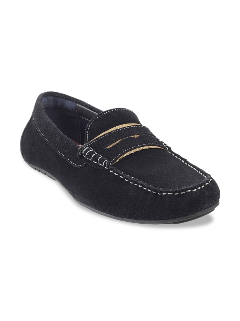 

Metro Men Blue Suede Loafers