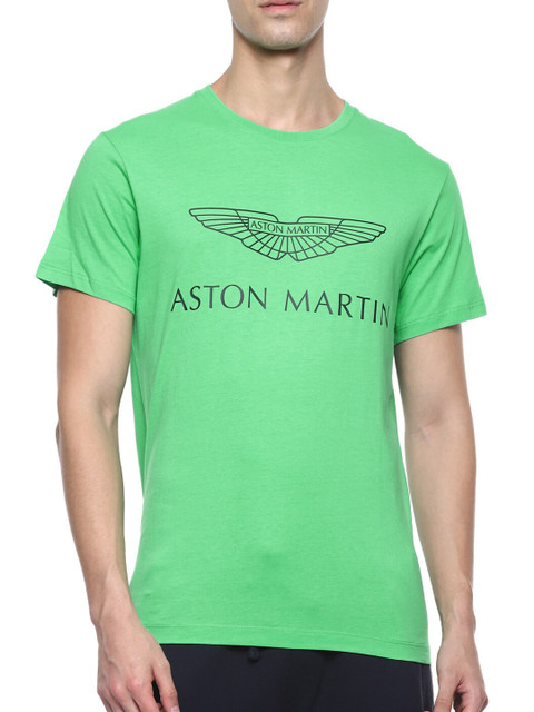 

HACKETT LONDON Men Green Typography Printed T-shirt