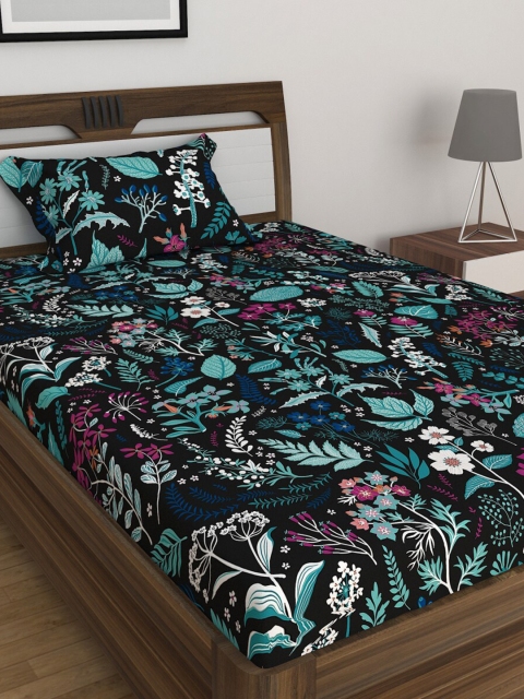 

Home Centre Assorted Floral 2 Single Bedsheet with 1 Pillow Covers