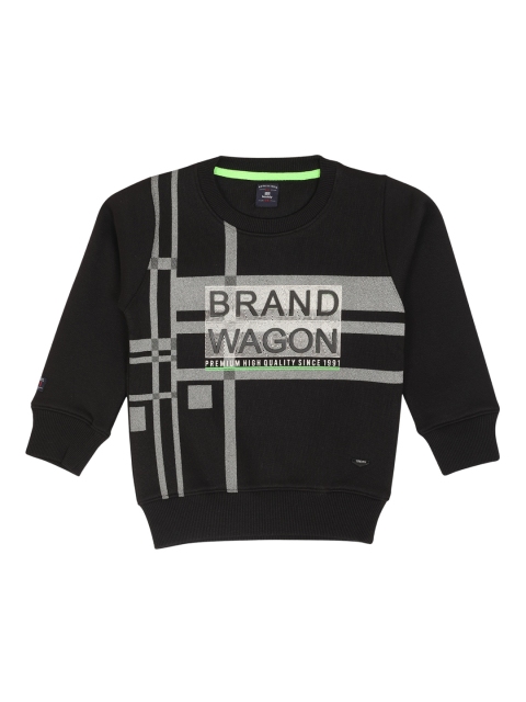 

Noddy Boys Black Printed Sweatshirt