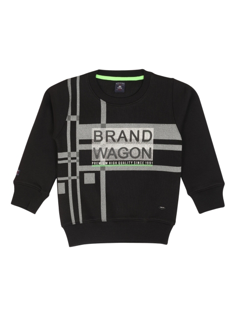 

Noddy Boys Black Printed Sweatshirt