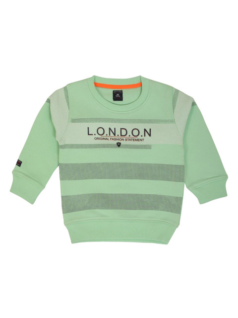

Noddy Boys Green Striped Sweatshirt