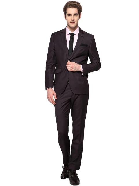 

Van Heusen Brown Single-Breasted Slim Fit Two-Piece Formal Suit