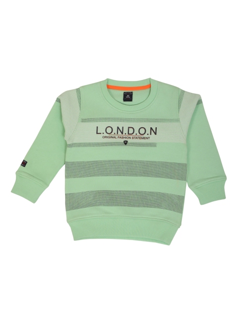

Noddy Boys Green Striped Sweatshirt