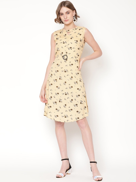 

V2 Value & Variety Off White Floral Dress
