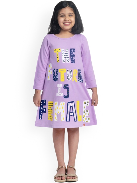 

You Got Plan B Purple & Blue A-Line Dress