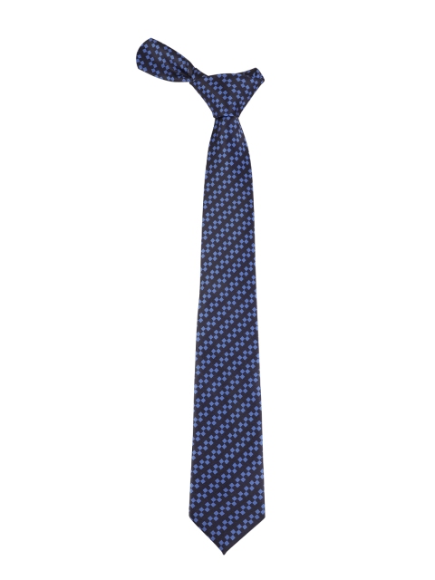 

Alvaro Castagnino Men Blue & Navy Blue Printed Skinny Tie
