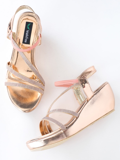 

Walkfree Rose Gold Wedge Heel