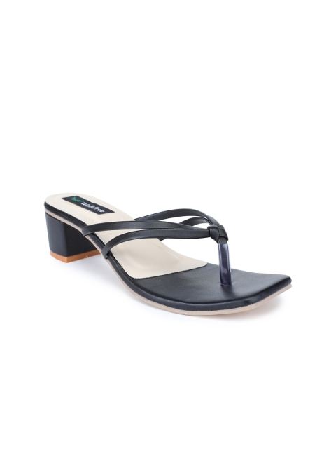 

Walkfree Black Block Sandals