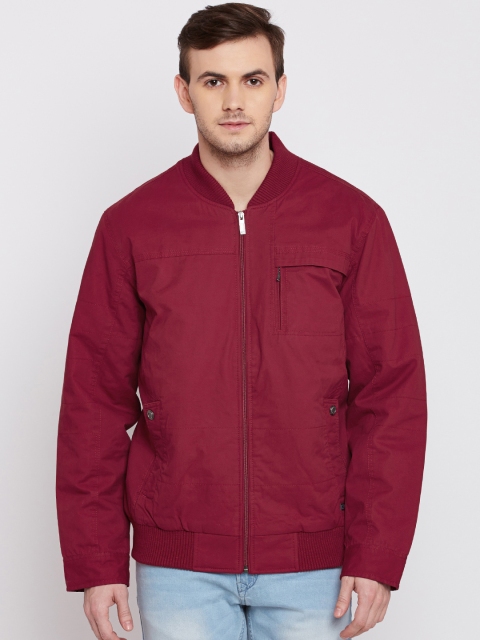

Monte Carlo Maroon Bomber Jacket