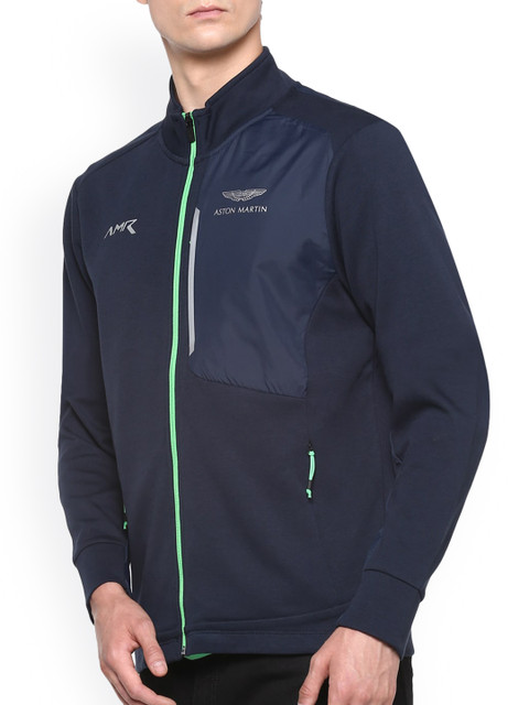 

HACKETT LONDON Men Navy Blue Sporty Jacket