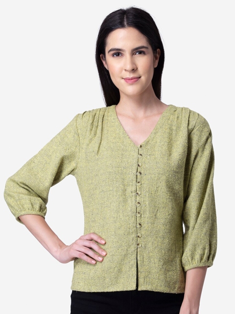 

Modriba Green Regular Top