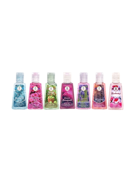 

BLOOMSBERRY Pack of 7 Hand Sanitizer - 30 ml Each, Multi