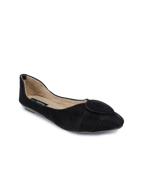 

Walkfree Women Black Ballerinas Flats