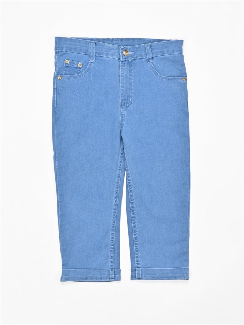 

ZOLA Girls Blue Denim Capris