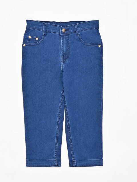 

ZOLA Girls Blue Denim Capris