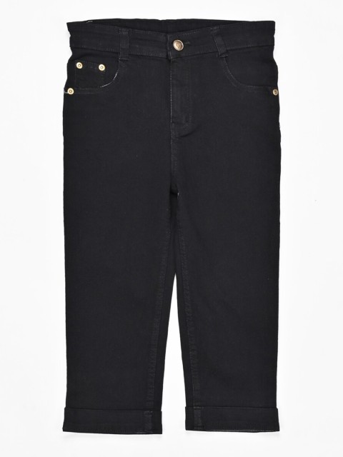 

ZOLA Girls Black Capris