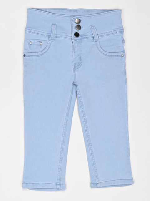 

ZOLA Girls Blue Denim Capris